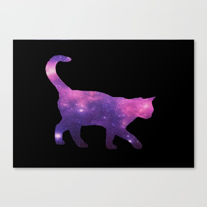 SPACE CAT Canvas Print