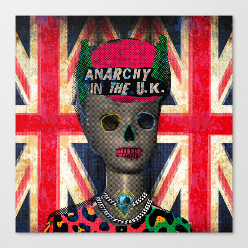 Anarchy In The U K Canvas Print