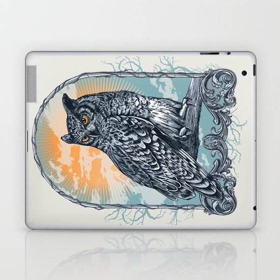 Twilight Owl Laptop & iPad Skin