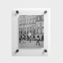 Stop Systemic Racism in Amsterdam Floating Acrylic Print