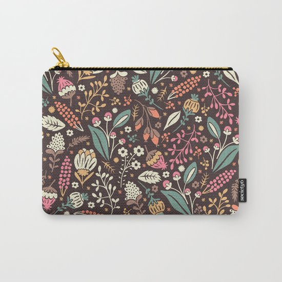 Sweet Flowers Carry-All Pouch