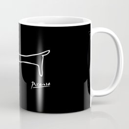 Pablo Picasso Dog (Lump) Artwork Shirt, Sketch Reproduction Coffee Mug
