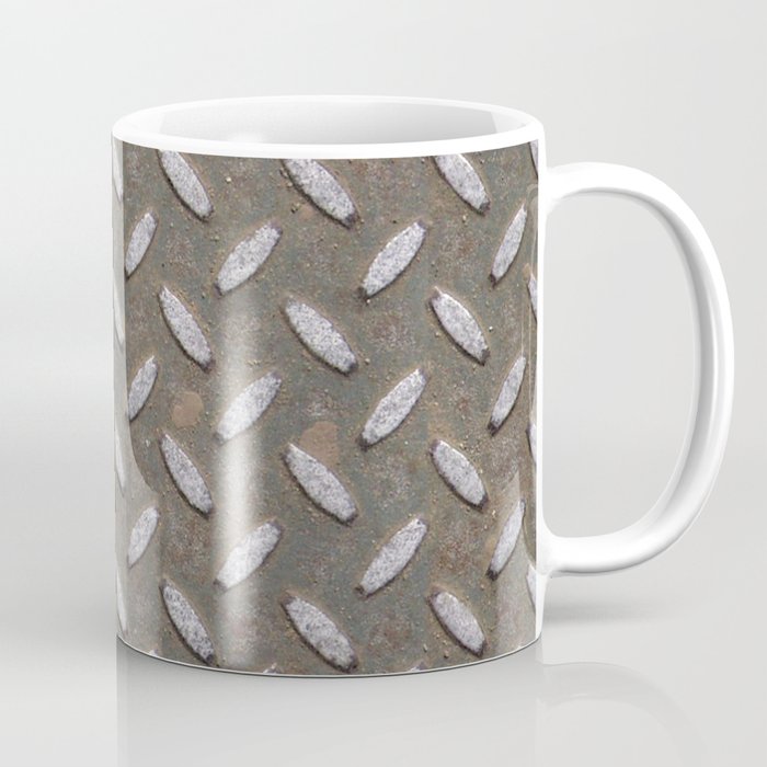 Steel Diamond Plate Coffee Mug