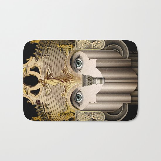 Architectural gaze Bath Mat