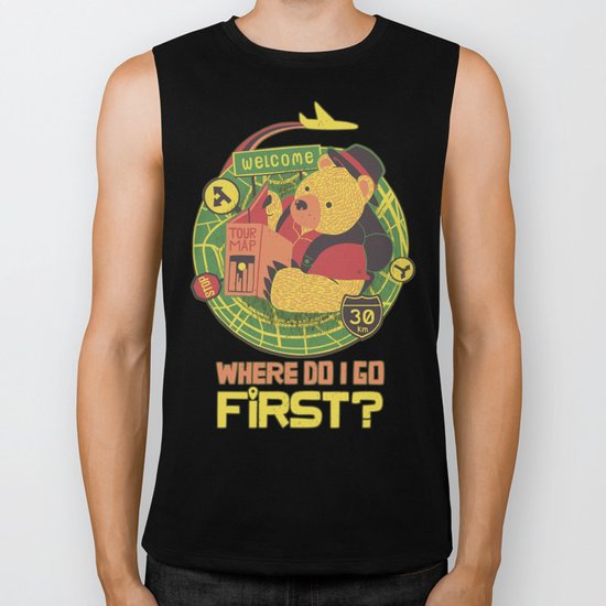 Where Do I Go Now Biker Tank