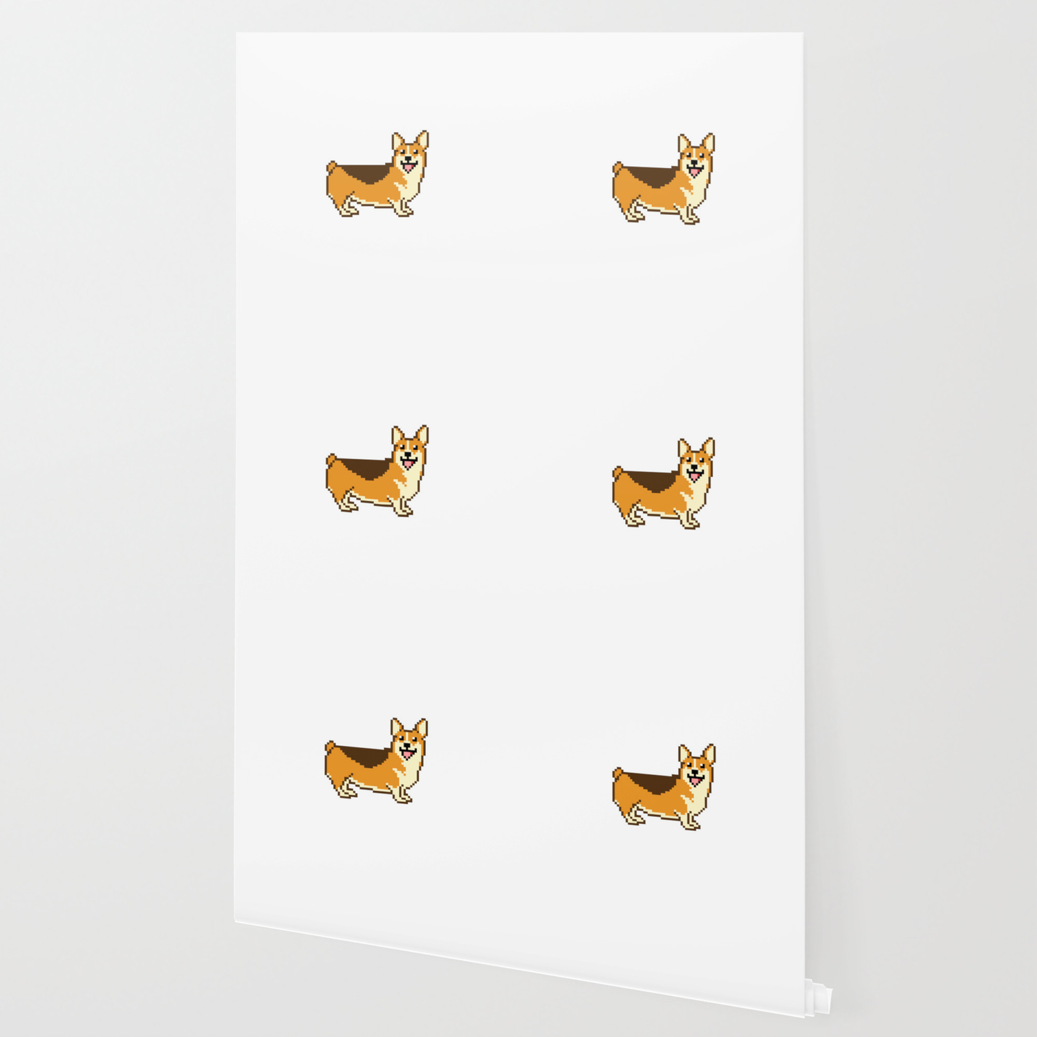 8 Bit Corgi Wallpaper By Talosthetitan Society6