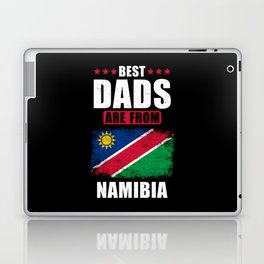 Best Dads are From Namibia Laptop Skin