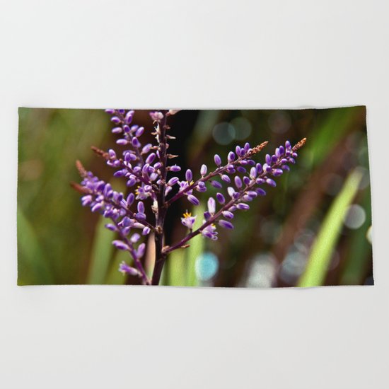 Botanical Dream of Spring Beach Towel