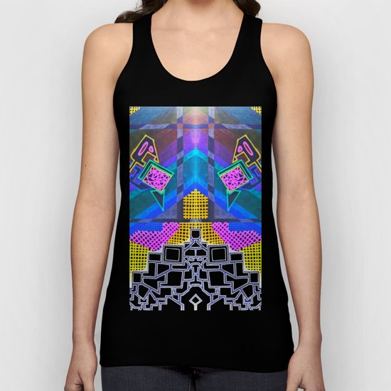 Abstract 2B Unisex Tank Top