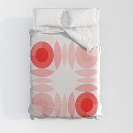 Simply Red Duvet Cover