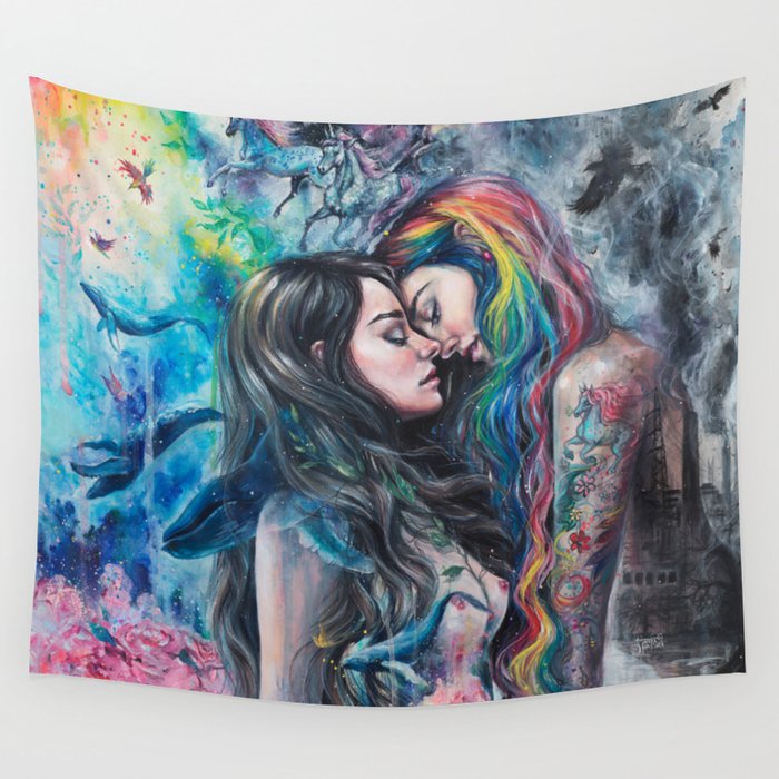 Colorful Me Wall Tapestry
