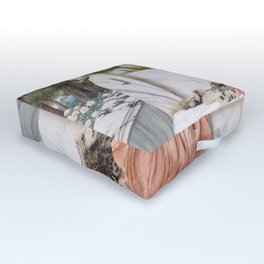 In the Days of Sappho Outdoor Floor Cushion