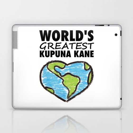 Worlds Greatest Kupuna kane Laptop & iPad Skin