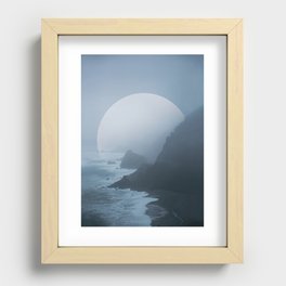 B+W New Zealand Coast II Recessed Framed Print