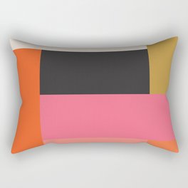 Assembling Db187 - Generative Modern Minimalism Rectangular Pillow