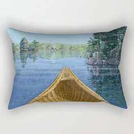 canoe bow Rectangular Pillow
