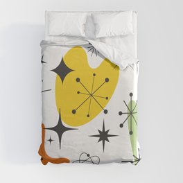 Atomic Era Graphic Duvet Cover