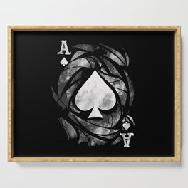 Ace of spades Serving Tray