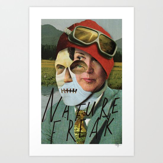 Nature Freak Art Print