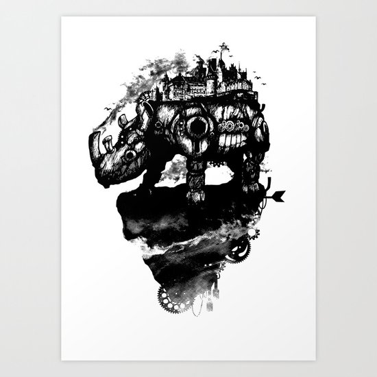 the island Art Print