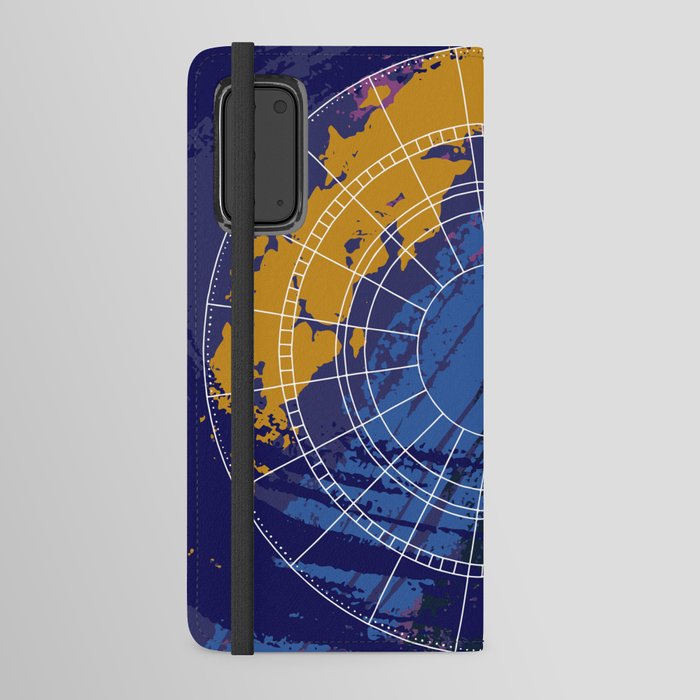 BLUE Scale Android Wallet Case