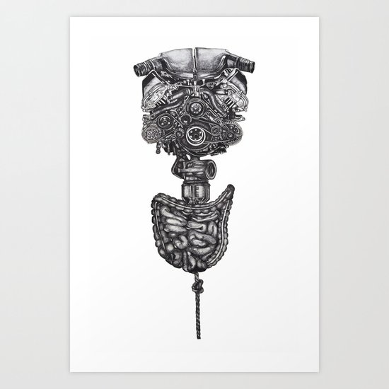 Machine Art Print