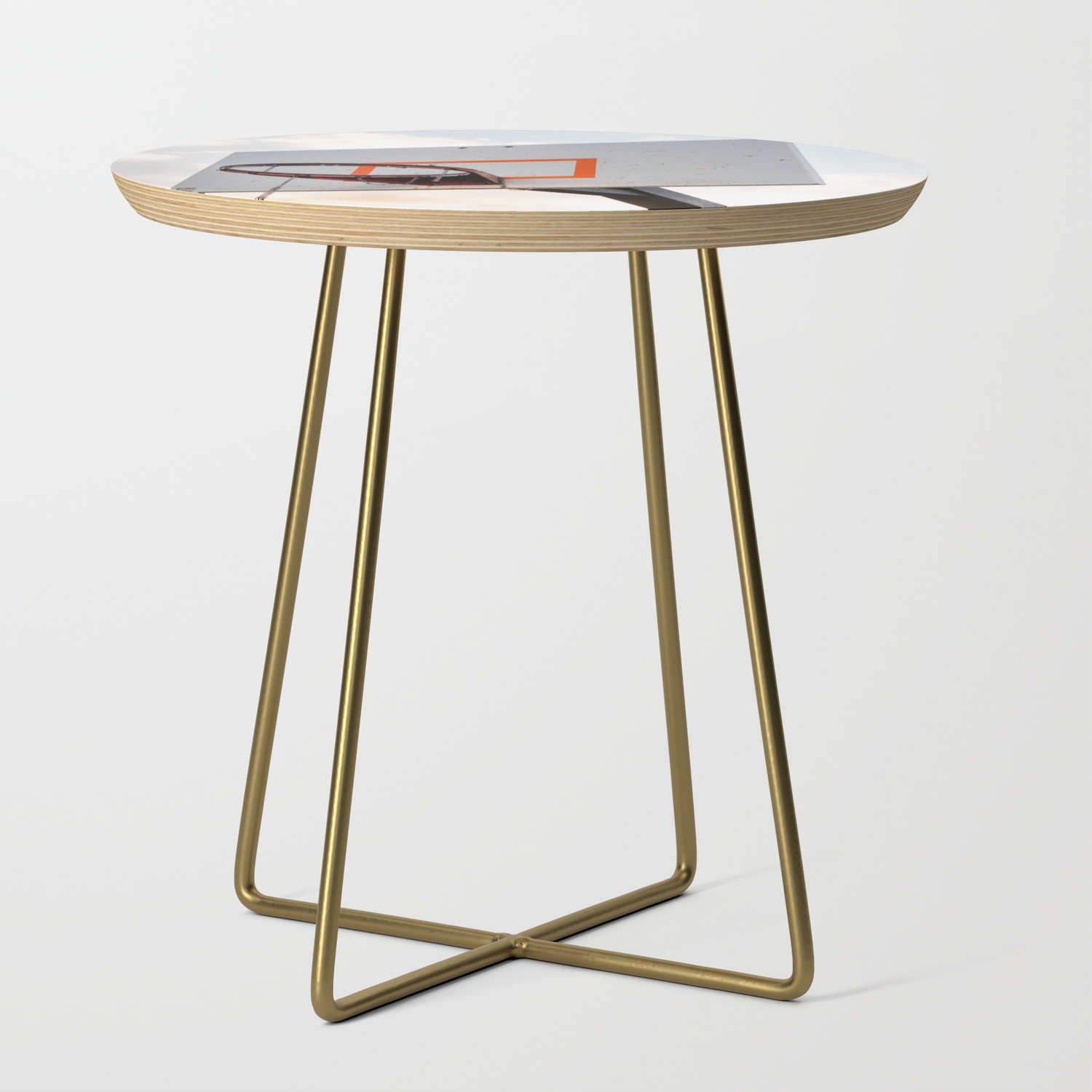Basketball Hoop 4 Side Table By Jsebouvi Society6