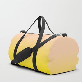 YELLOW & PEACH GRADIENT  Duffle Bag