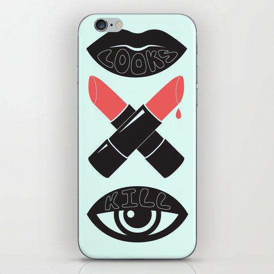 LOOKS KILL iPhone & iPod Skin