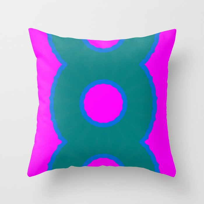 Fractodome Fractal Pattern 4545 Throw Pillow