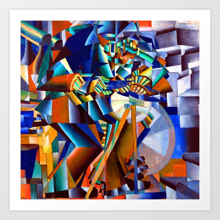 Kazimir Malevich Knife Grinder Art Print by Jon Baran Society6