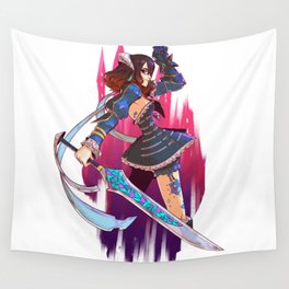 Bloodstained - Miriam  Wall Tapestry