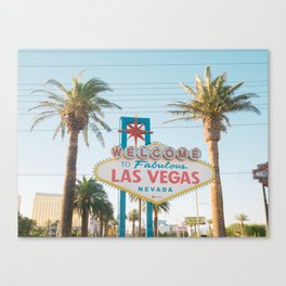 WELCOME TO LAS VEGAS Canvas Print