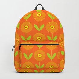 Gira Pattern IV - Retro Flowers Series Backpack