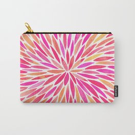 Watercolor Burst – Pink Ombré Carry-All Pouch