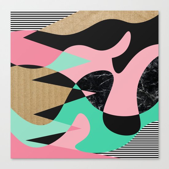 Shapes_Textures_Stripes Canvas Print