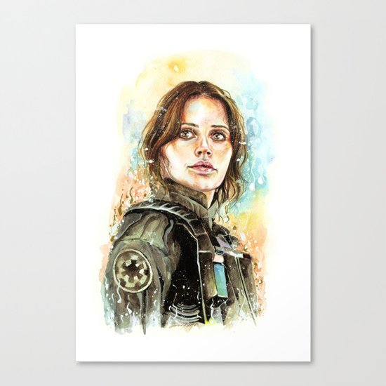 Rebel Canvas Print