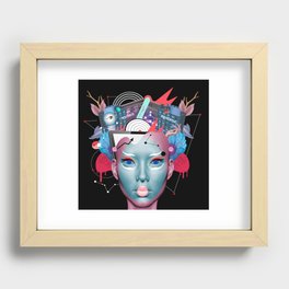 Dreamer from the future Recessed Framed Print