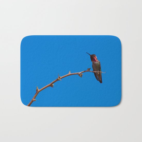 Beautiful Hummer - II Bath Mat
