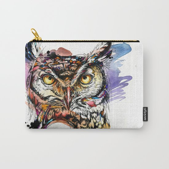 Owl Sounds Carry-All Pouch