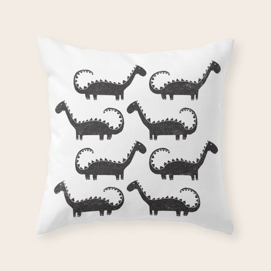 DINOFRIENDS Throw Pillow