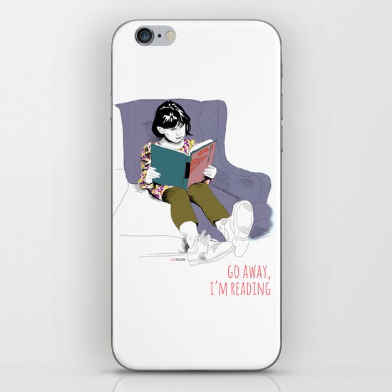Go Away iPhone & iPod Skin