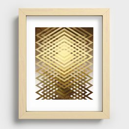 CUBIC DELAY Recessed Framed Print