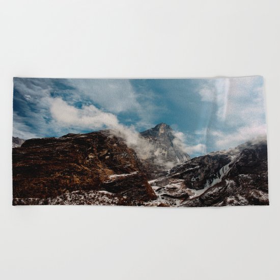 Far from home Beach Towel