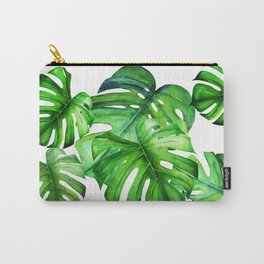 Monstera Carry-All Pouch