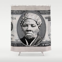 Harriet Tubman Twenty Dollar Bill Shower Curtain