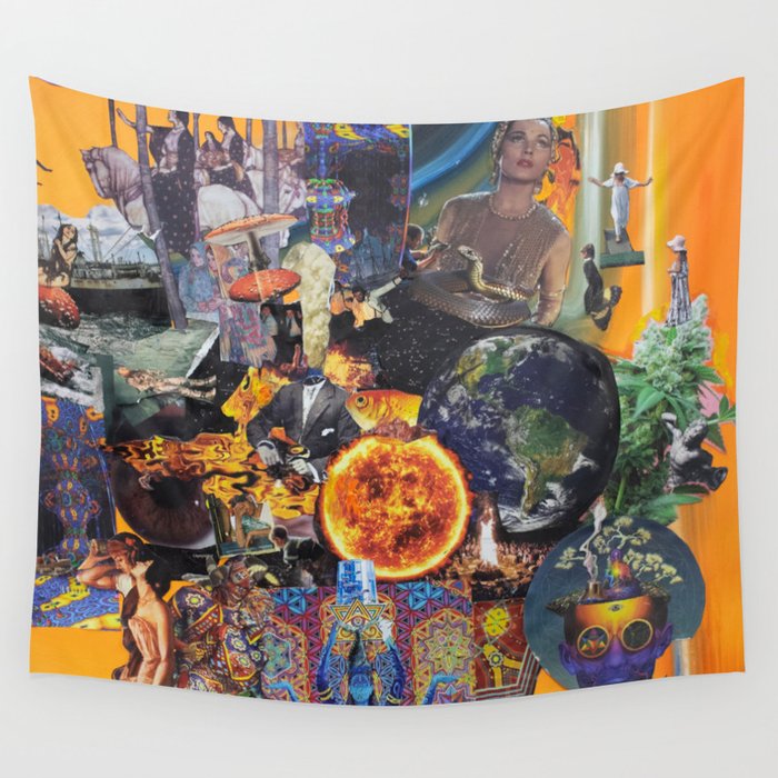 Acid Fire Wall Tapestry