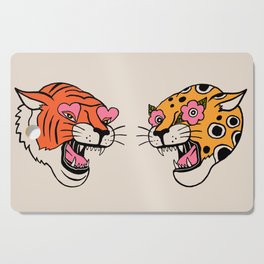 Tiger & Cheetah Cutting Board
