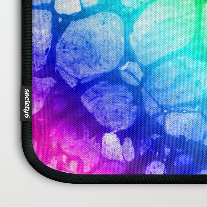 Watercolor Rainbow Abstract Bubble Splashing Paint Isolated On White Background Laptop Sleeve By Ekaterinap Society6,Clean Anime Characters