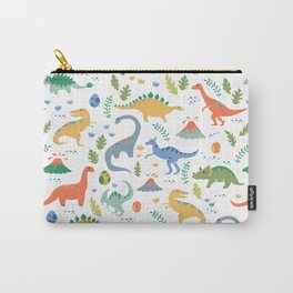 Dinos + Volcanoes Carry-All Pouch